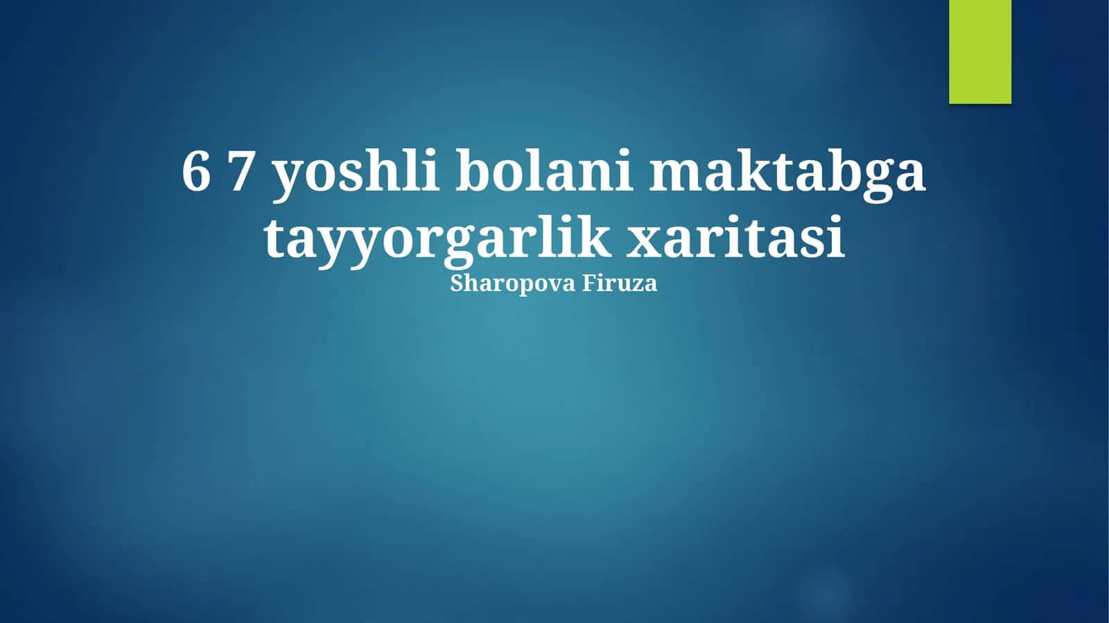Matematik tayyorgarlik
