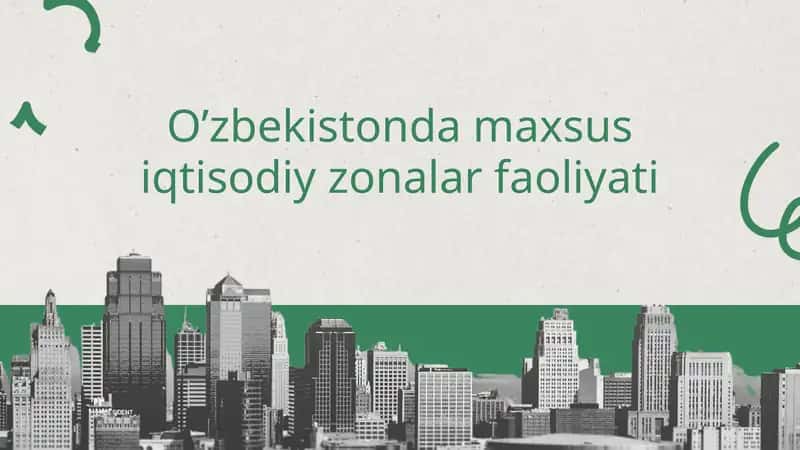 Maxsus iqtisodiy zonalar faoliyati
