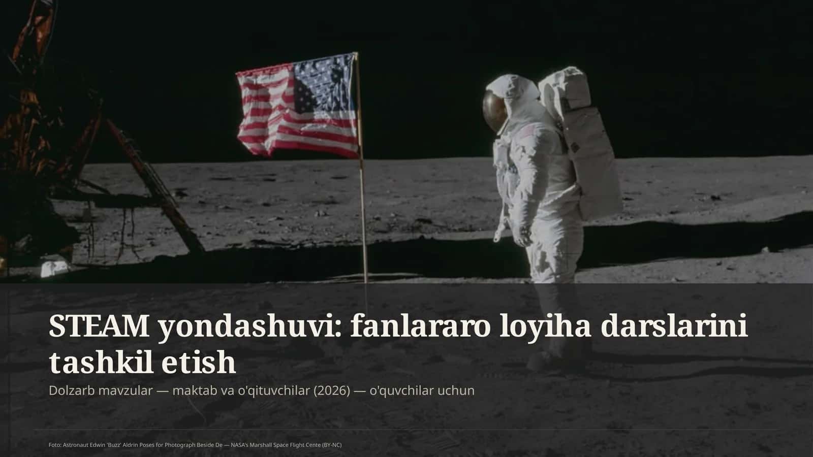 STEAM yondashuvi: fanlararo loyiha darslarini tashkil etish