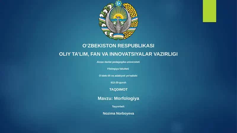 Morfologiya