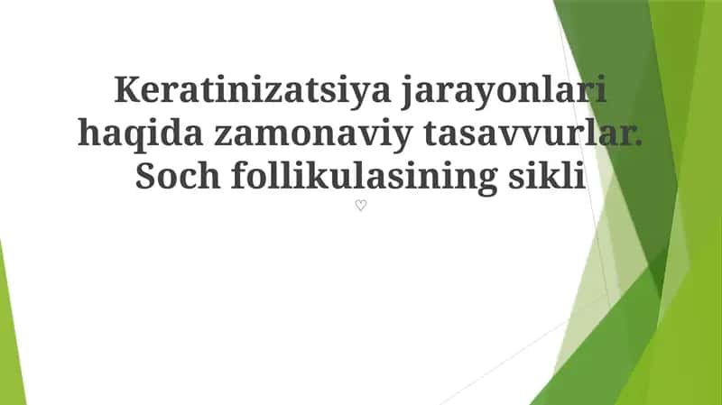 Keratinlashuvning zarari