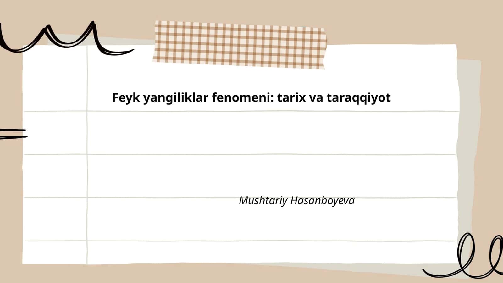 Feyk yangiliklar fenomeni: tarix va taraqqiyot