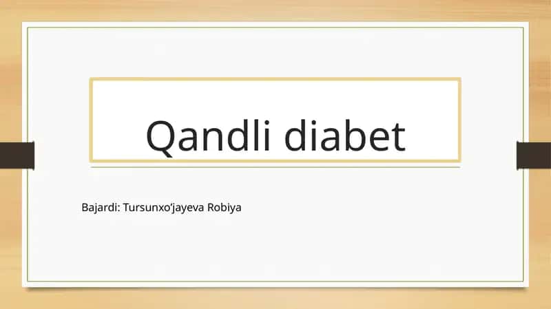 Qandlidiabet