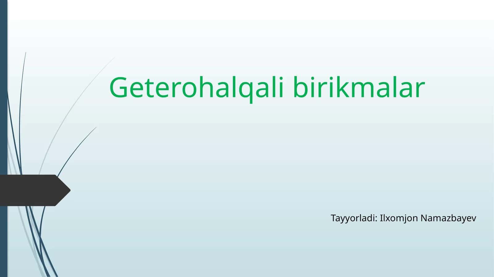 Geterohalqalibirikmalar