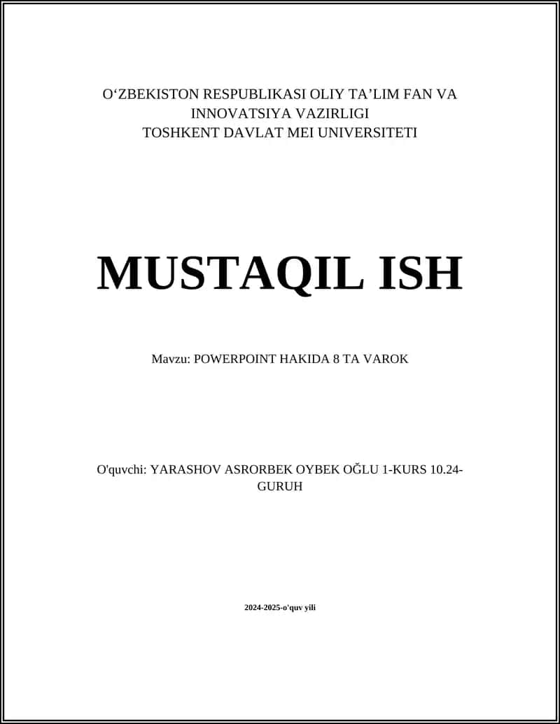 POWERPOINT HAKIDA 8 TA VAROK