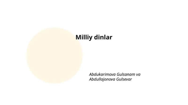 Tengriyizm: eʼtiqod va rituallari
