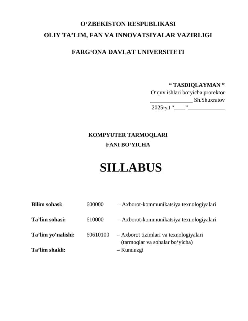Kompyuter Tarmoqlari