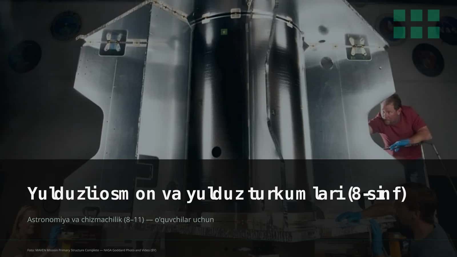 Yulduzli osmon va yulduz turkumlari (8-sinf)