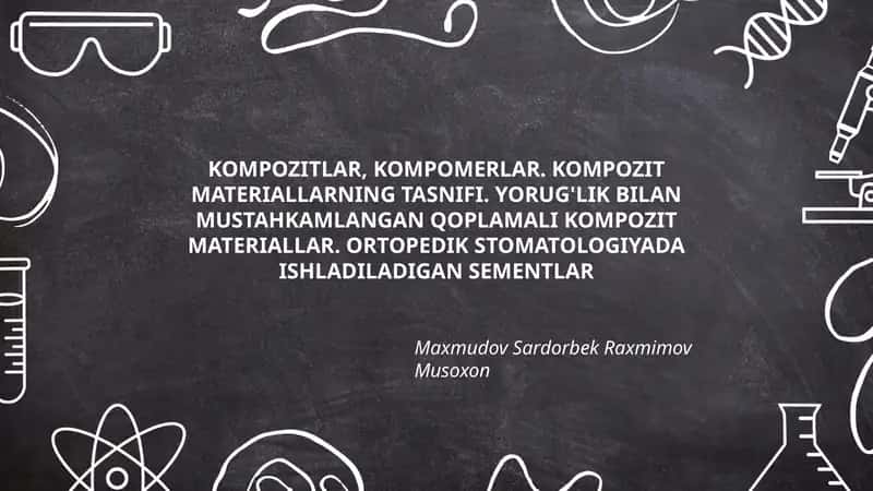 KOMPOZITLAR, KOMPOMERLAR