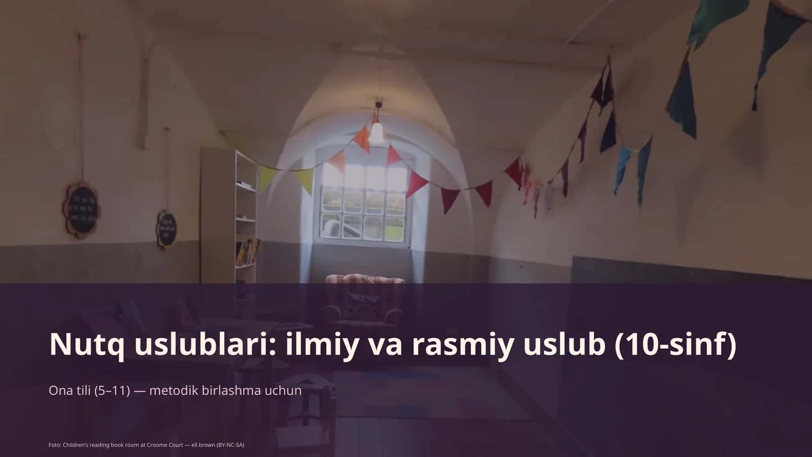 Nutq uslublari: ilmiy va rasmiy uslub (10-sinf)
