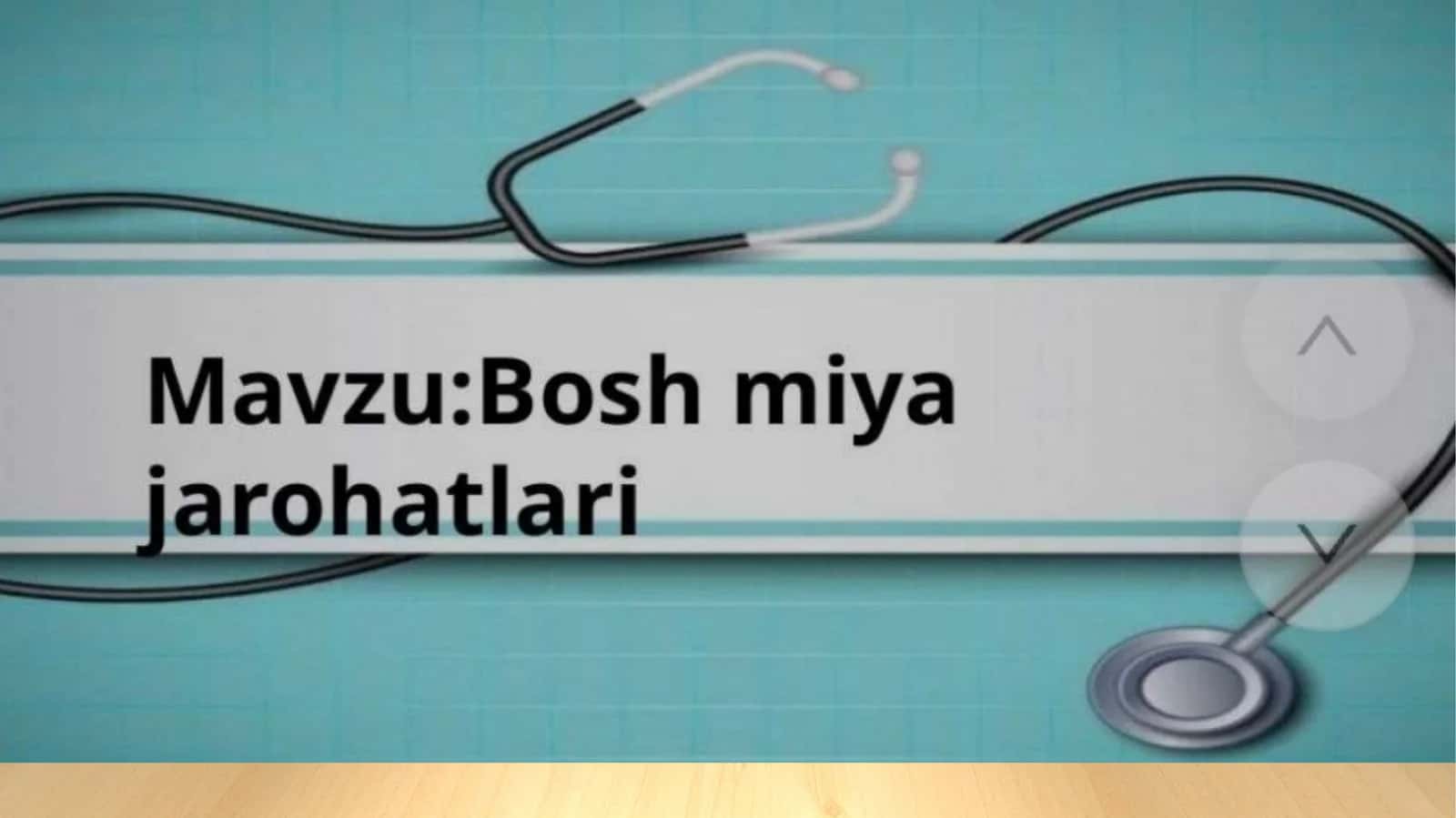 Bosh miya shikastlanishlari.