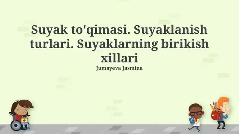 Suyak to'qimasi