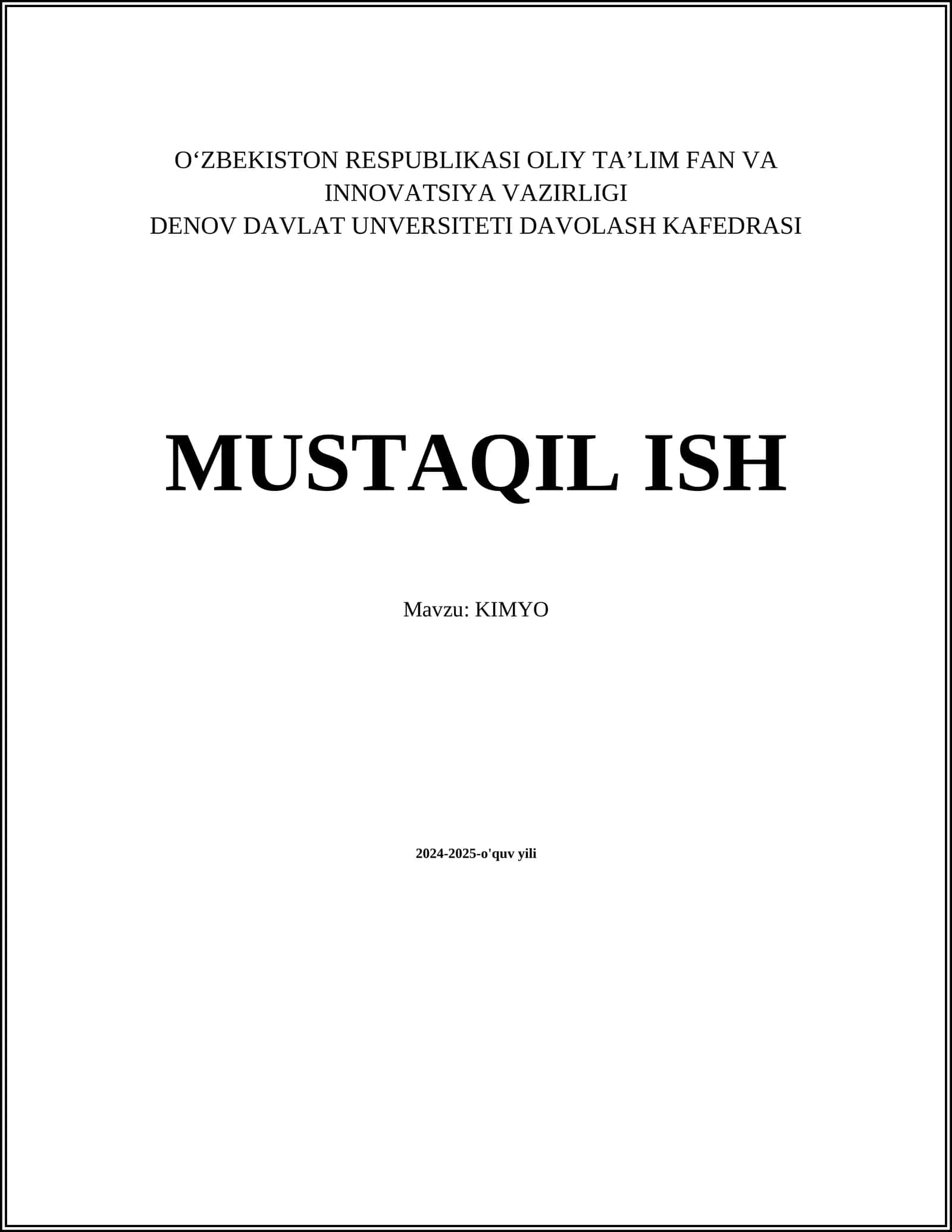 Atom tuzilishi