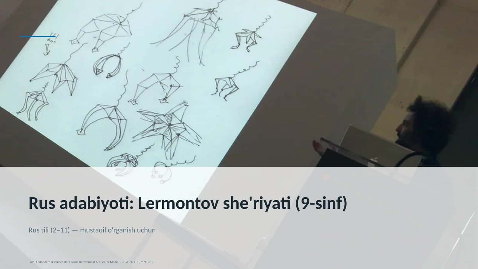 Rus adabiyoti: Lermontov she'riyati (9-sinf)