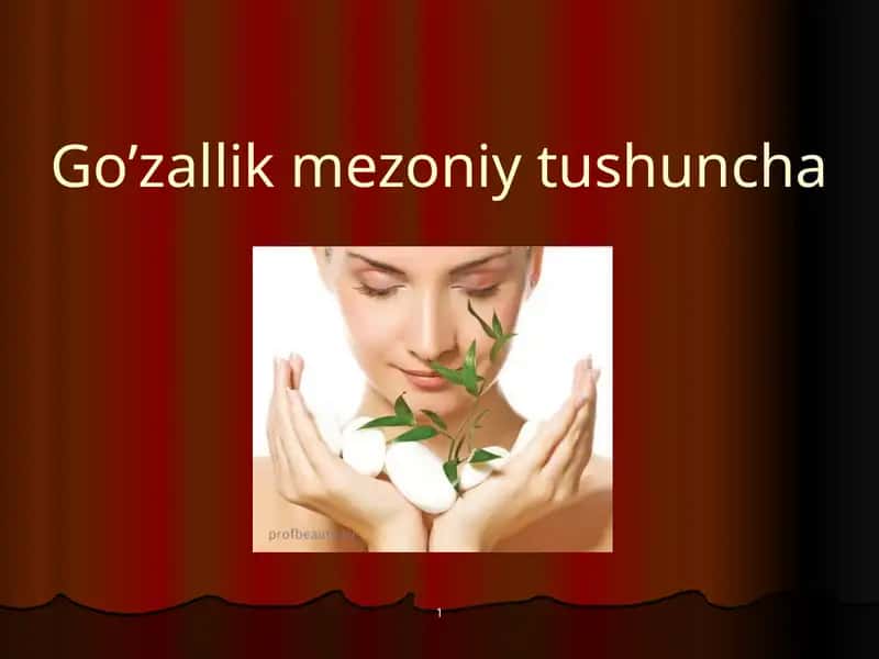 Go’zallikmezoniytushuncha