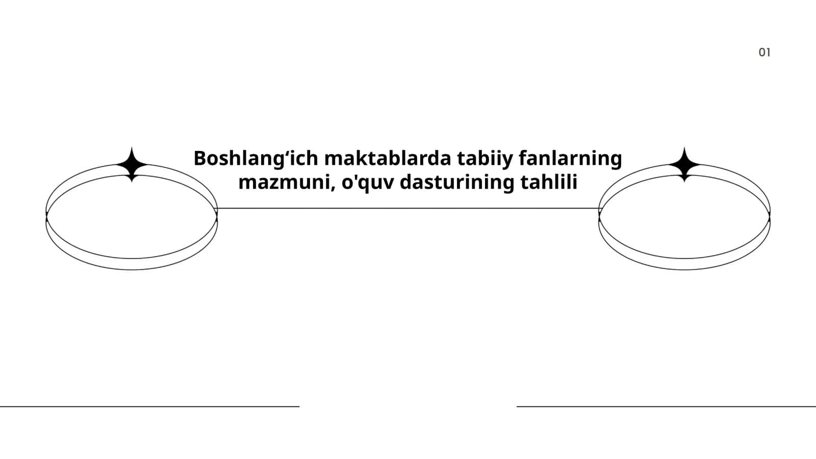 Boshlangʻich maktablarda tabiiy fanlarning mazmuni, o'quv dasturining tahlili