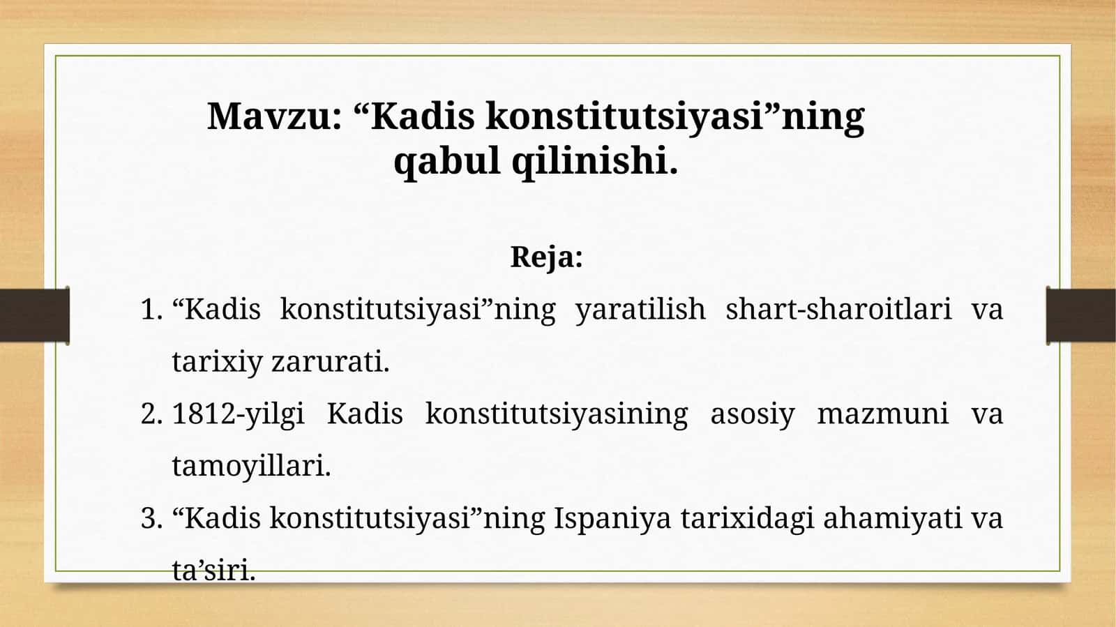 Kadiskonstitutsiyasi