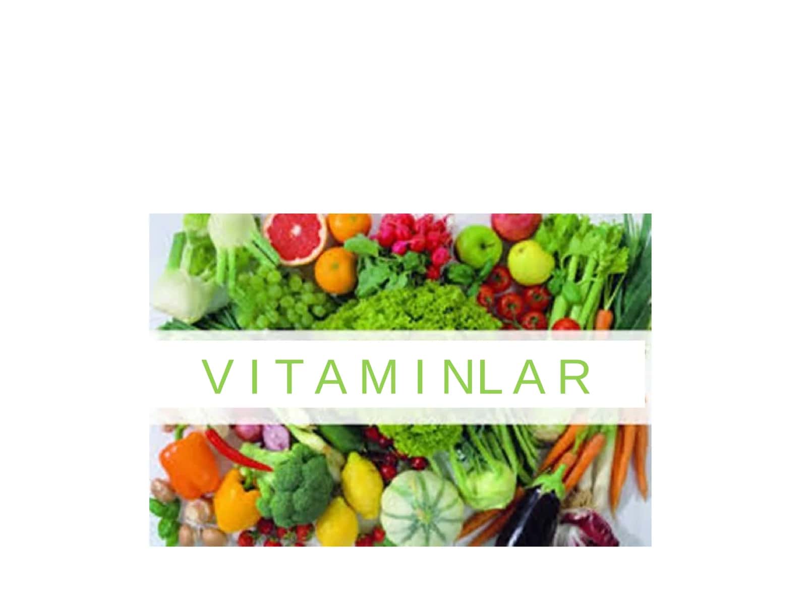 VITAMINLAR