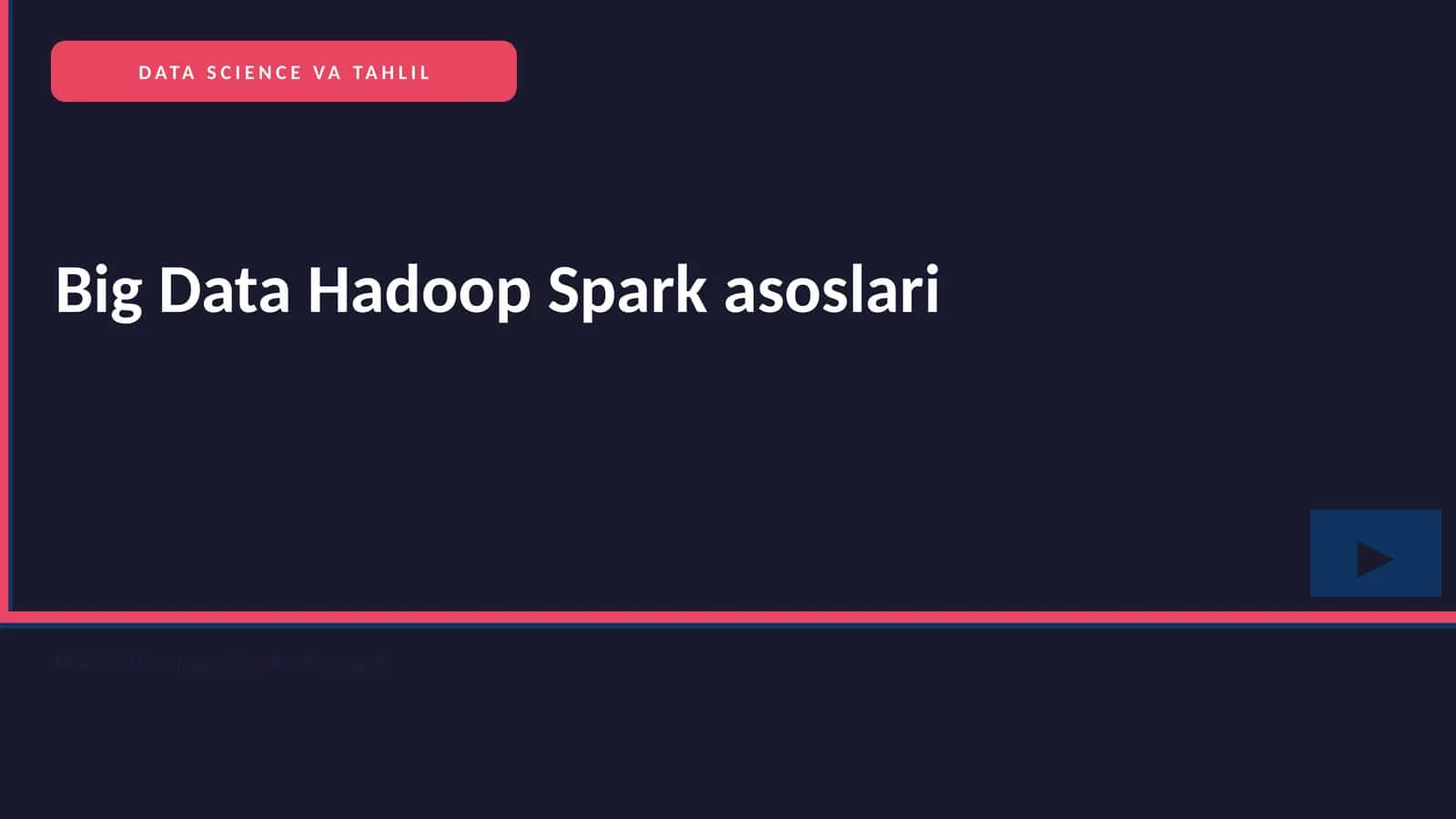 DATA SCIENCE VA TAHLIL
