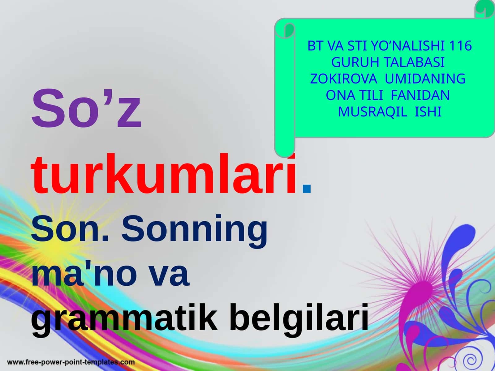 So’zturkumlari