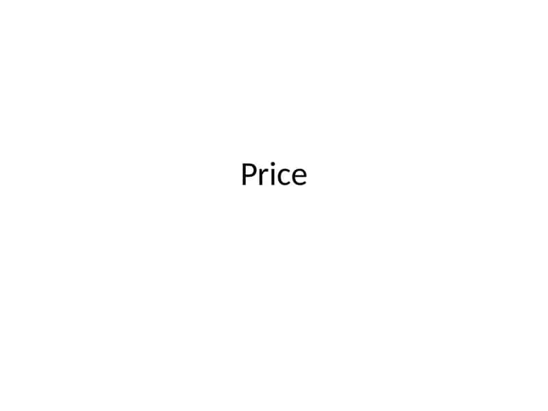 Price