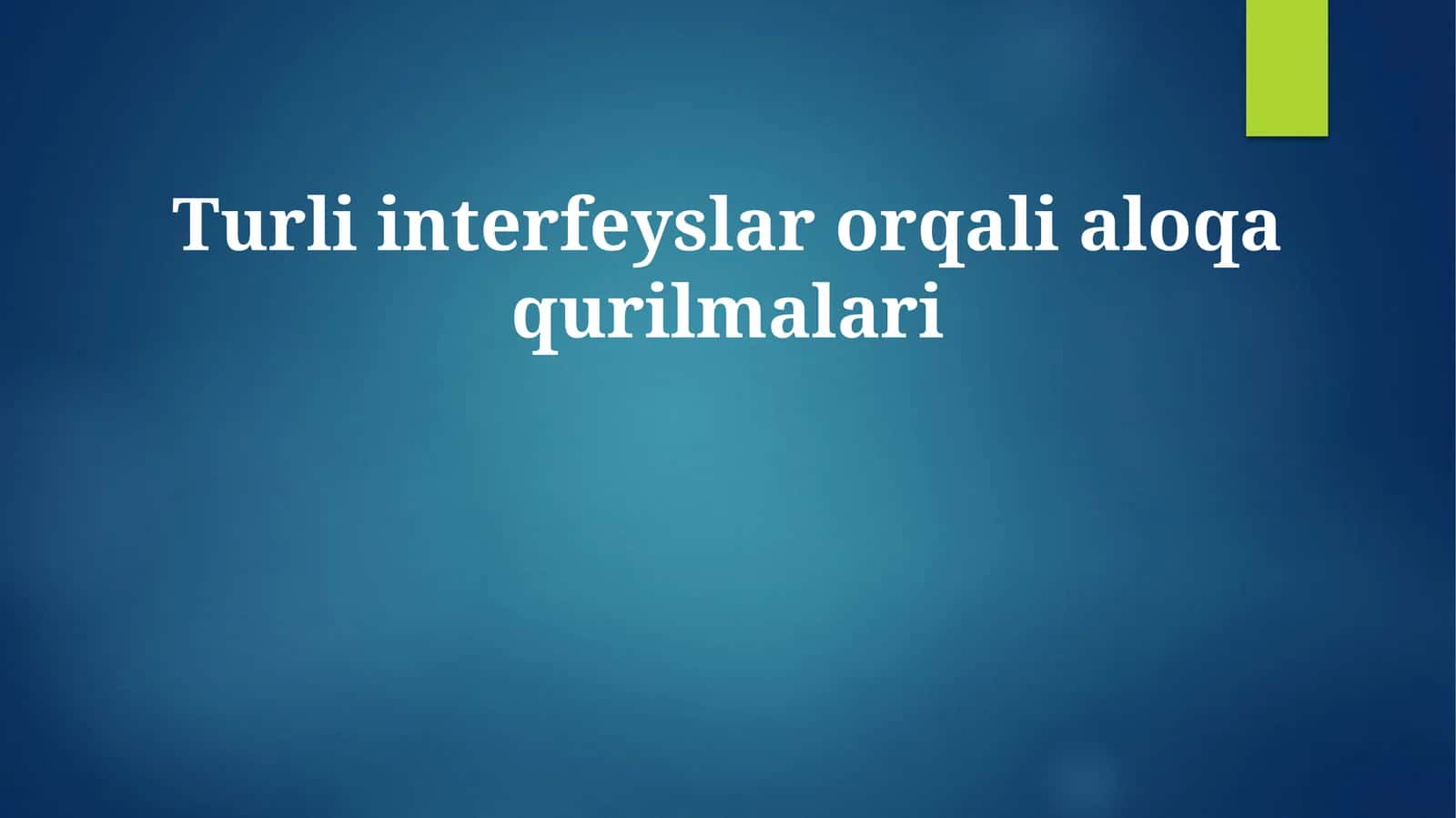Koʻz Harakatlari Interfeyslari