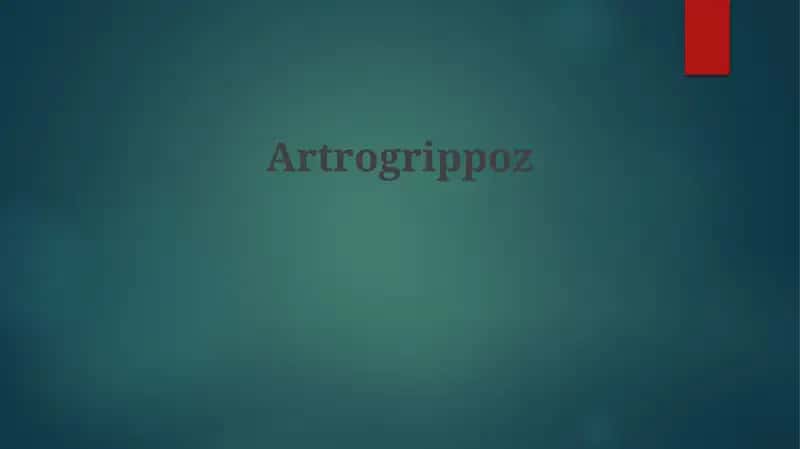 Artrogripoz