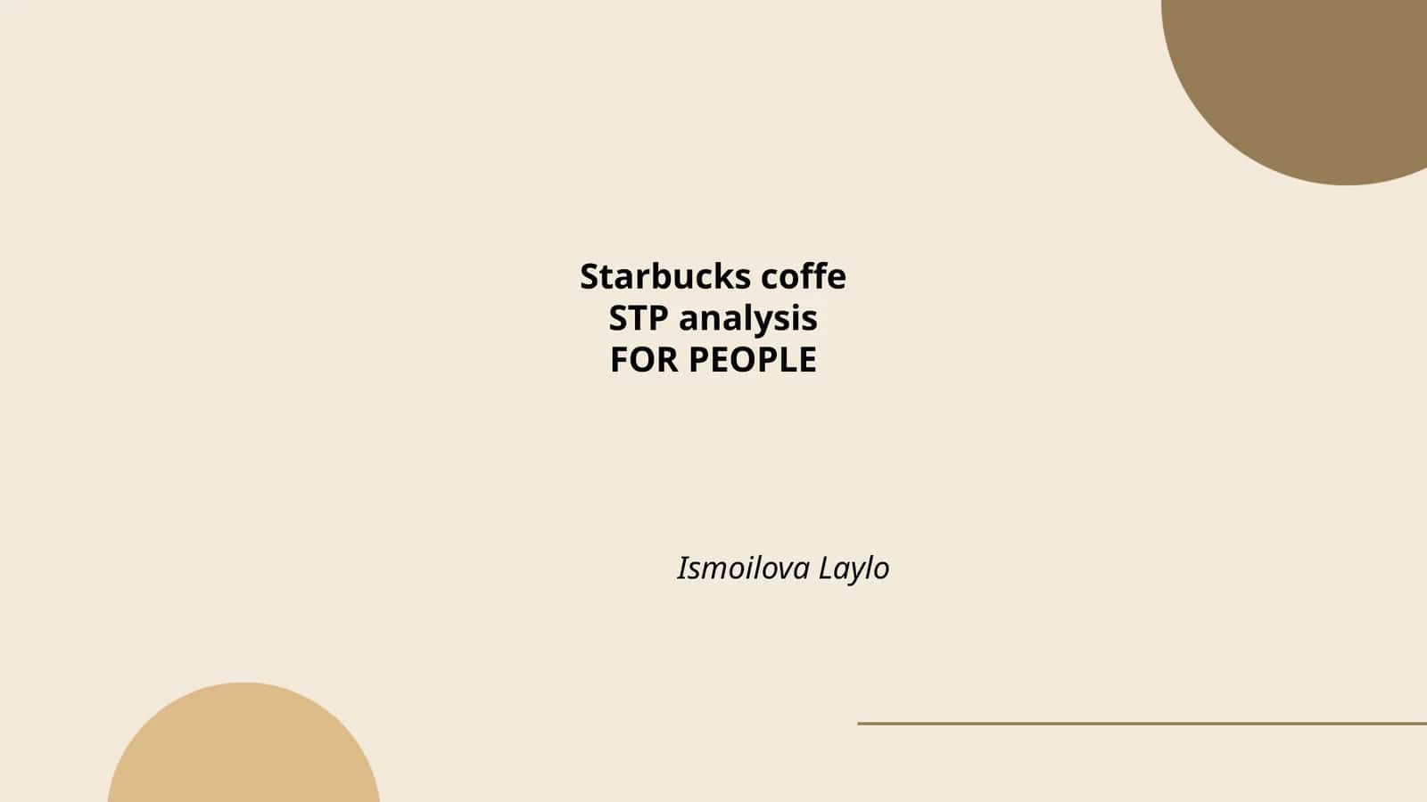 Starbucks coffe