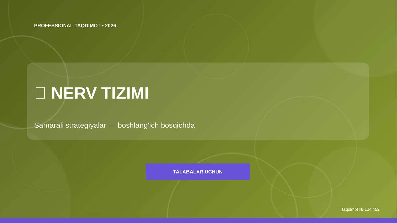 NERV TIZIMI