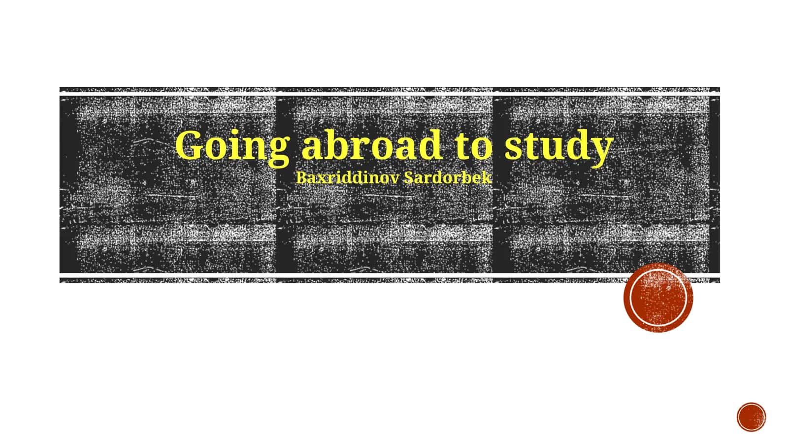 Study Abroad: Fund Your Education