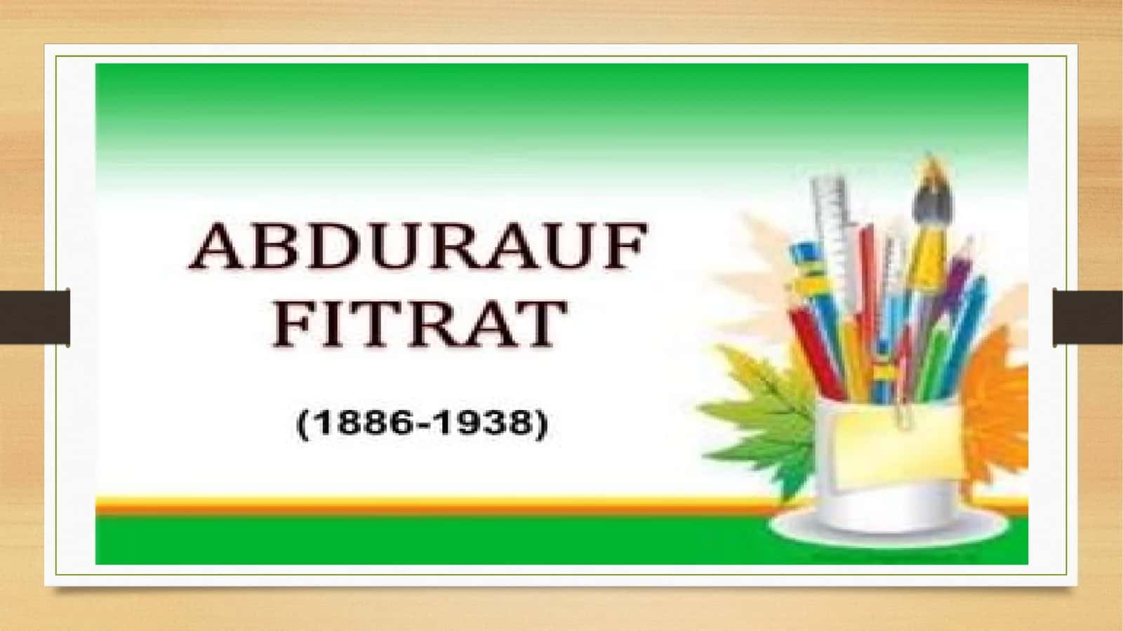 Abdurauf Fitrat