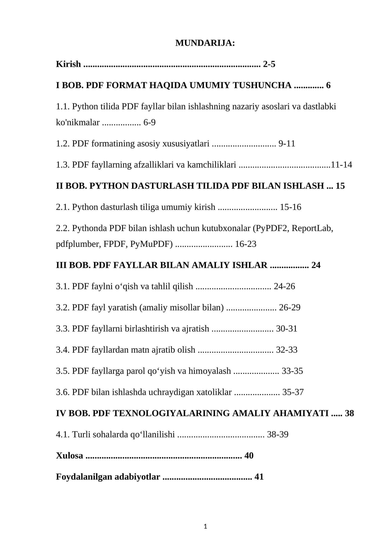 PYTHON DASTURLASH TILIDA PDF BILAN ISHLASH