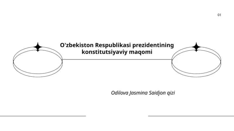Prezidentning konstitutsiyaviy maqomi