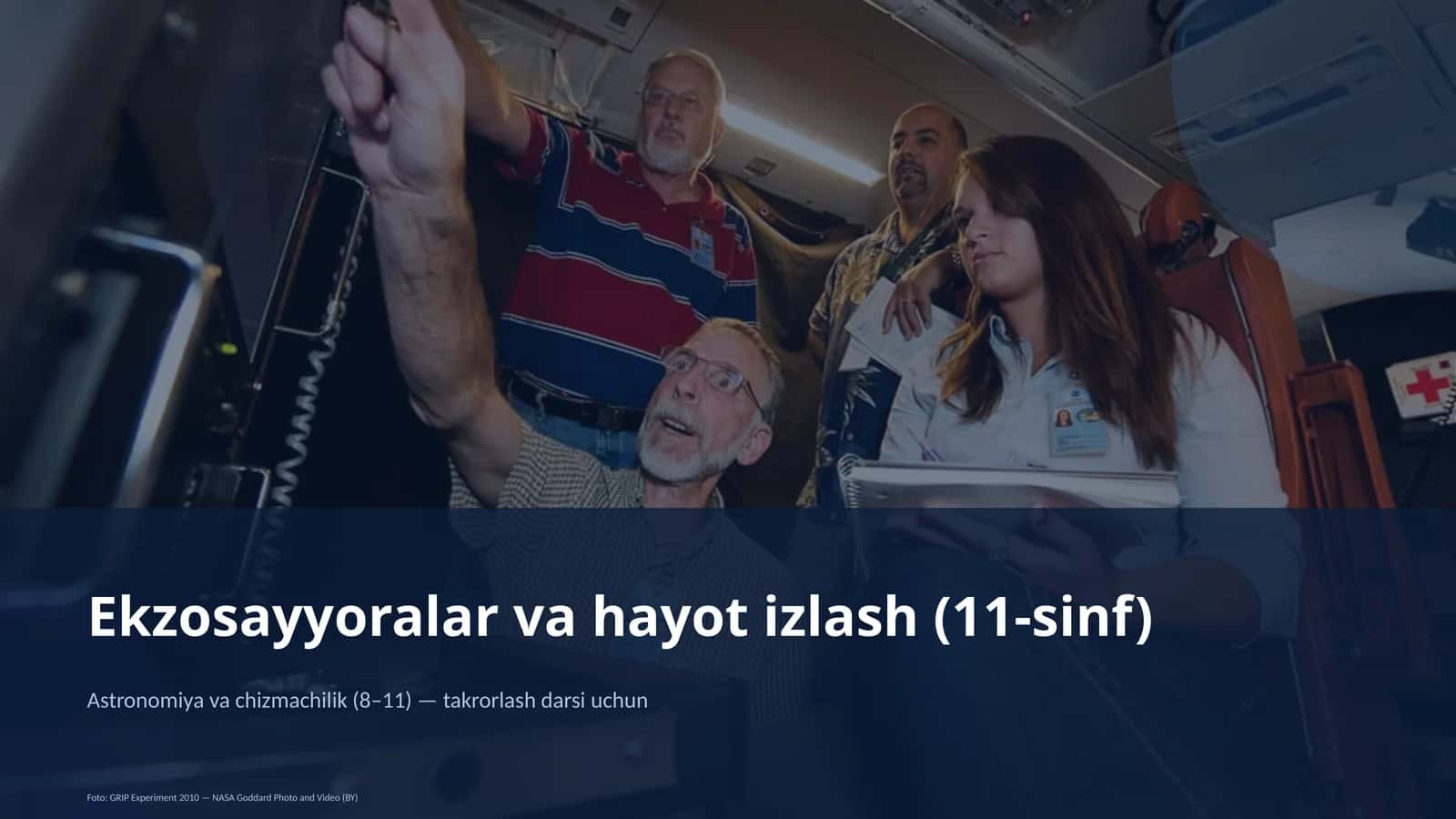 Ekzosayyoralar va hayot izlash (11-sinf)