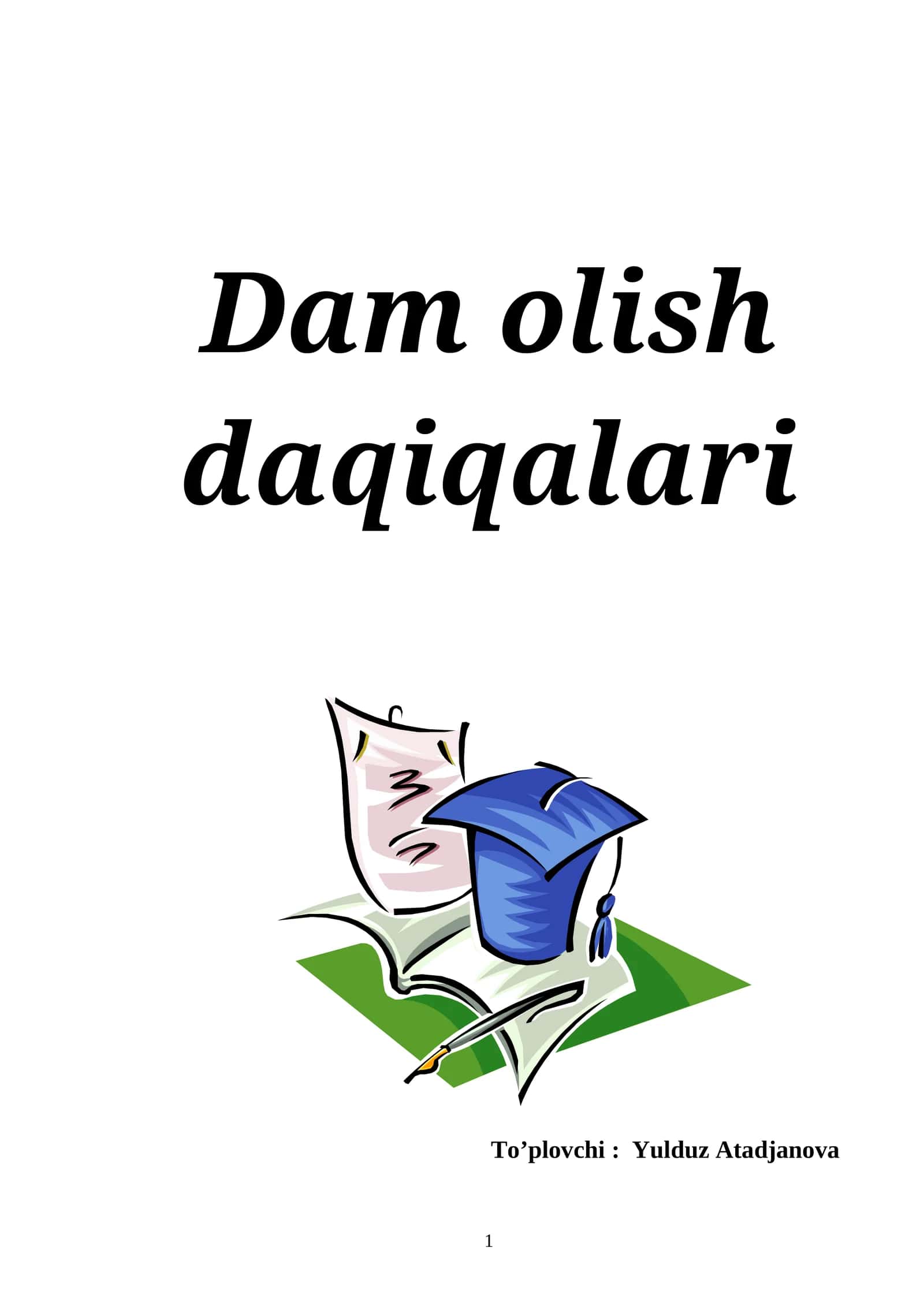 Dam olish daqiqalari