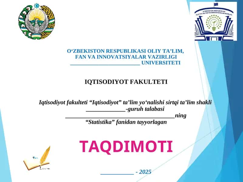 Kichik biznesning hududlar kesimidagi rivojlanish ko‘rsatkichlari statistikasi