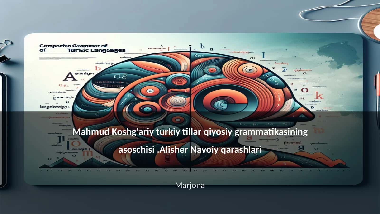 Mahmud Koshg'ariy hayoti va faoliyati