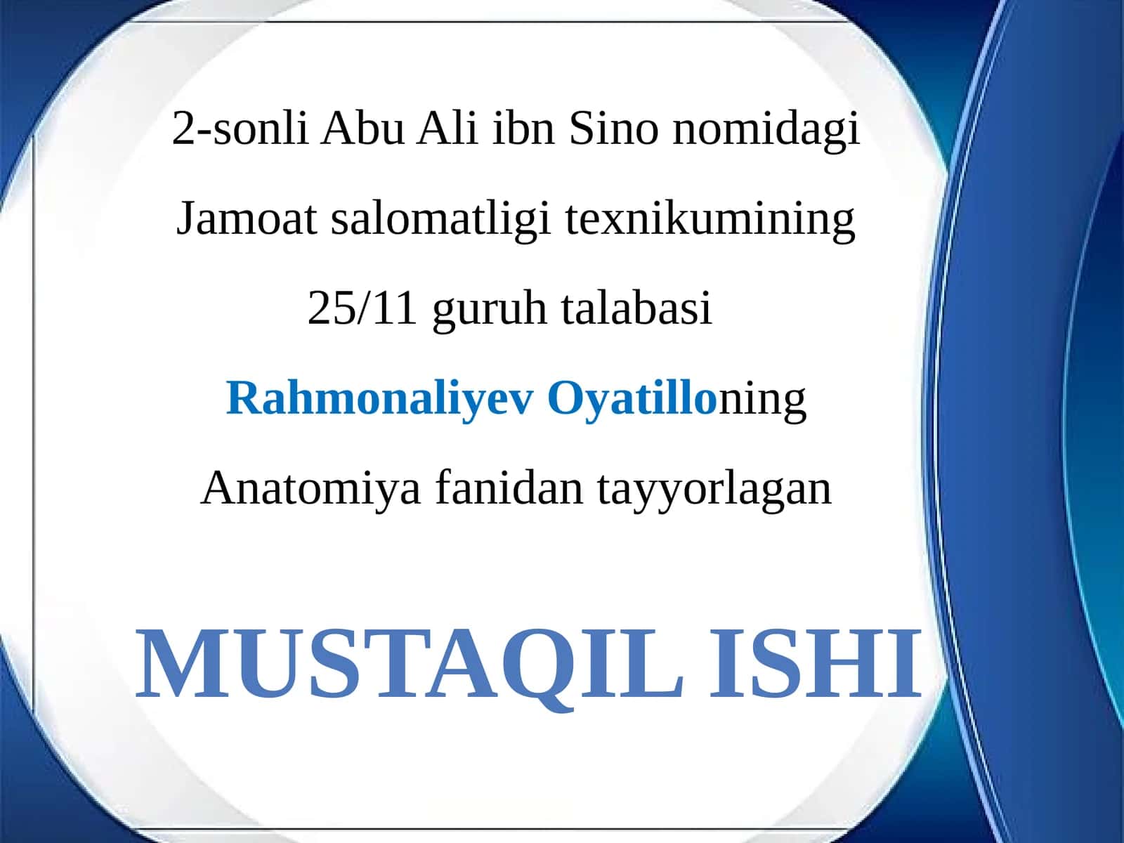 Erkak jinsiy azolari Anatomiyasi