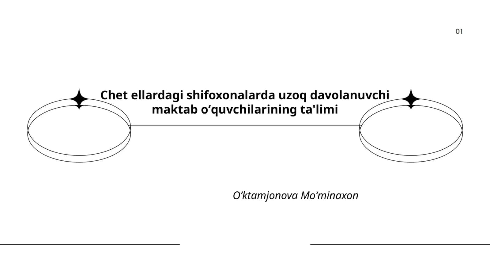 Uzoq davolanuvchi o'quvchilar uchun ta'lim tizimi