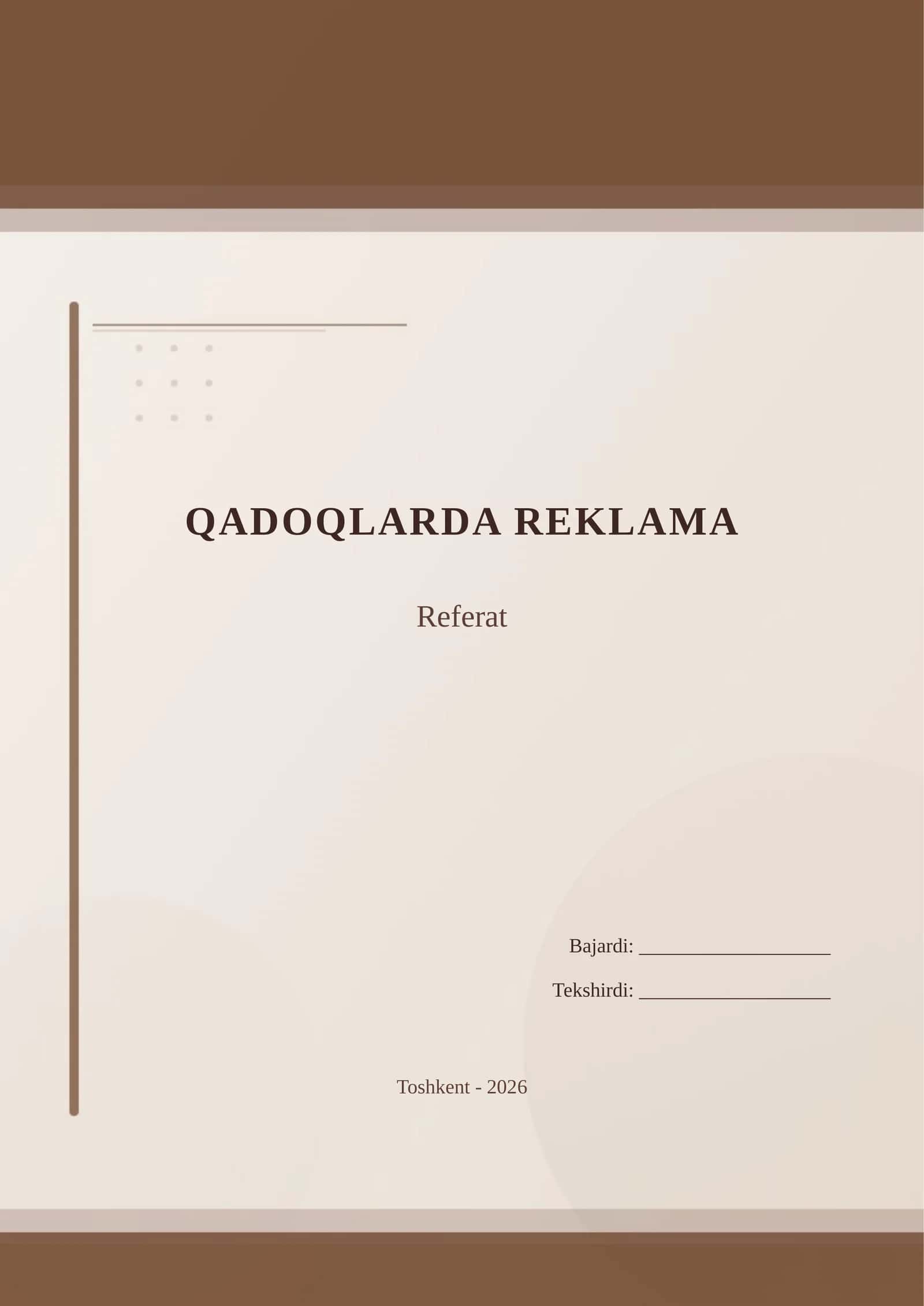 QADOQLARDA REKLAMA