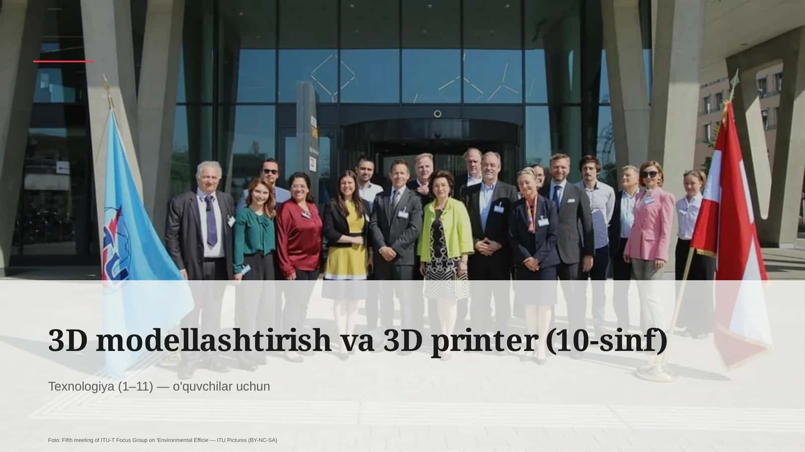 3D modellashtirish va 3D printer (10-sinf)