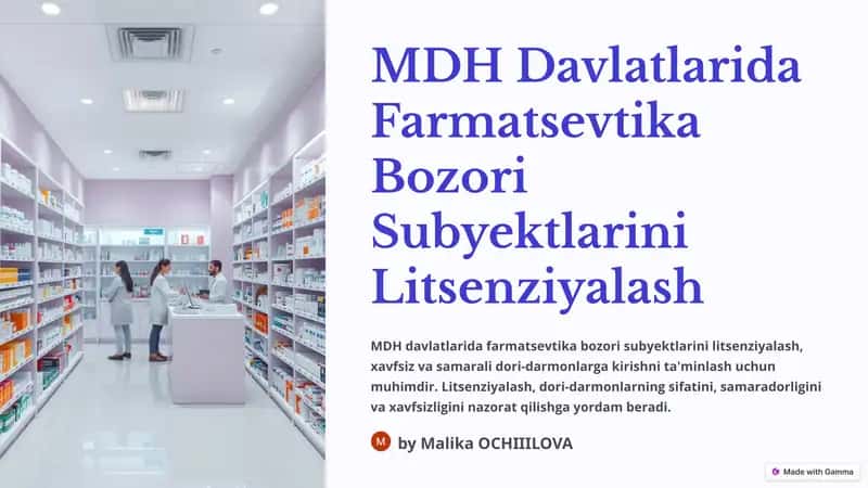 Litsenziyalash Maqsadlari va Ahamiyati
