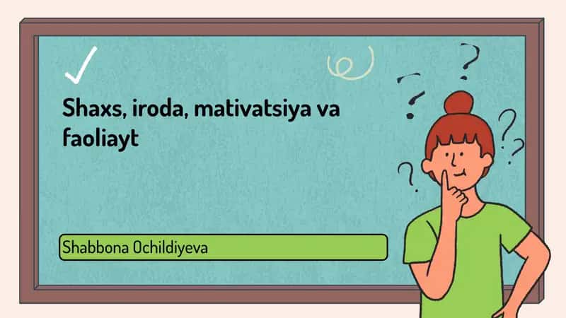 Shabbona Ochildiyeva