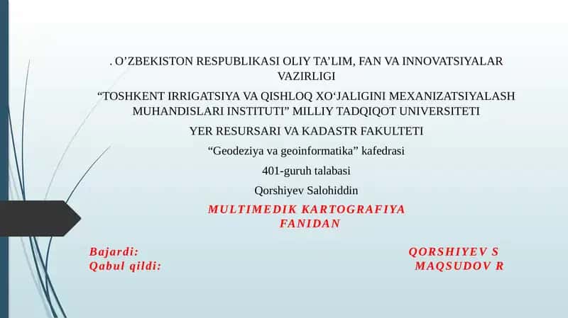 MULTIMEDIK KARTOGRAFIYA