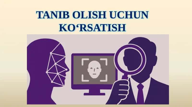 Tanibolish uchun ko‘rsatish