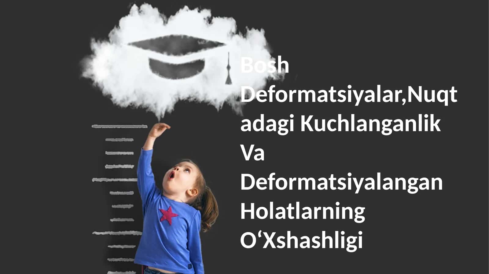 Bosh Deformatsiyalar, Nuqtadagi Kuchlanganlik Va Deformatsiyalangan Holatlarning O‘Xshashligi