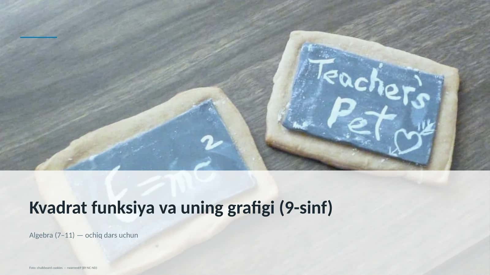 Kvadrat funksiya va uning grafigi (9-sinf)