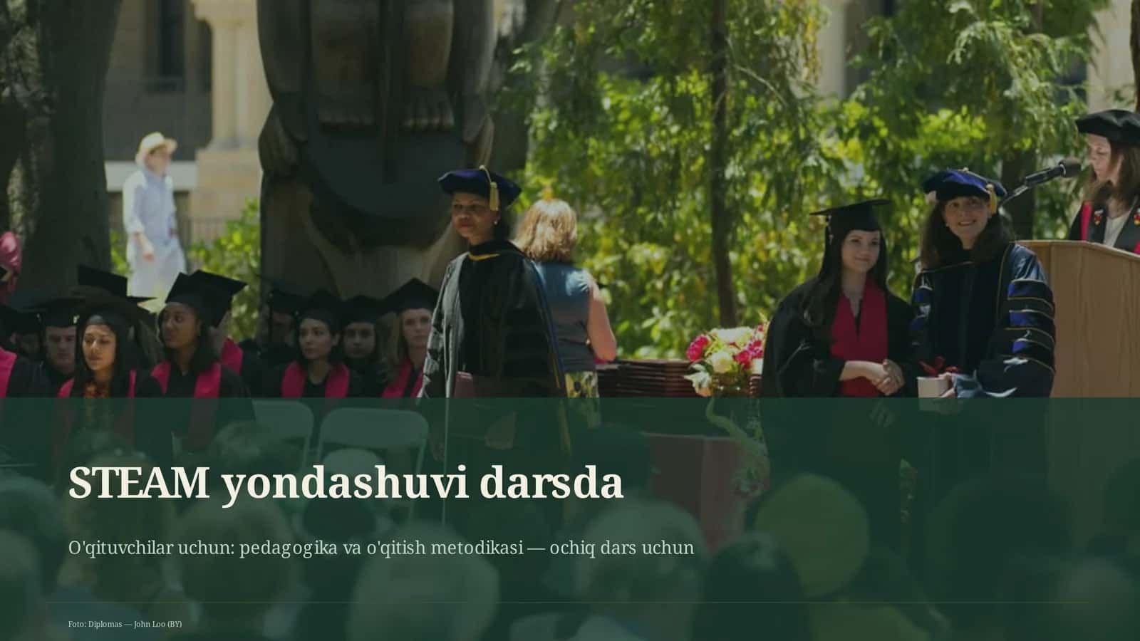 STEAM yondashuvi darsda