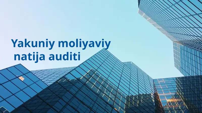 Yakuniy moliyaviy natija auditi