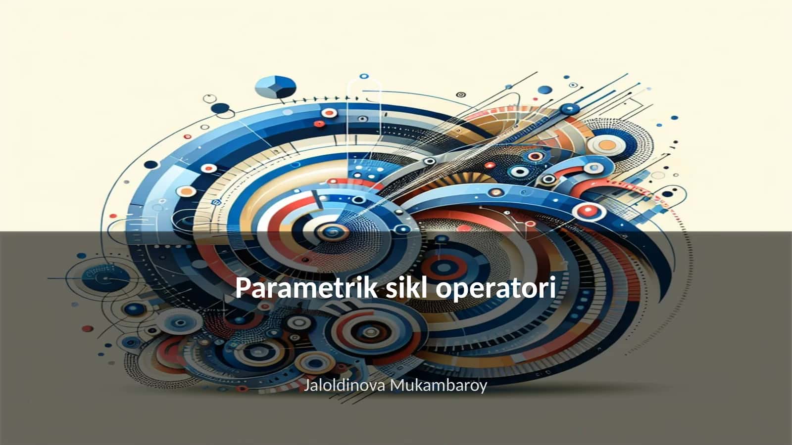 Parametrik sikl operatori